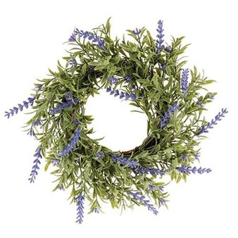 English Lavender Wreath FISB69332 By CWI Gifts