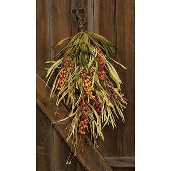 Wild Sunflower & Grass Teardrop, 28"