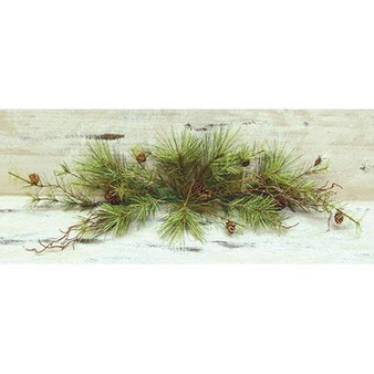 Woodland Pine Needle Swag FISB52535 By CWI Gifts