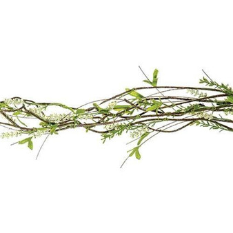 Twig Leaf & Sprite Vine, 57"