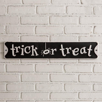 Trick Or Treat Wall Sign