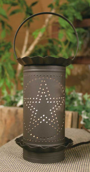 Large Punched Star Electric Wax Potpourri Warmer