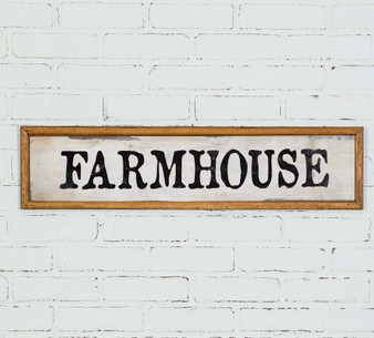 Farmhouse Wood Wall Sign