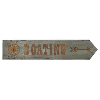 *Boating Sign G33625 By CWI Gifts