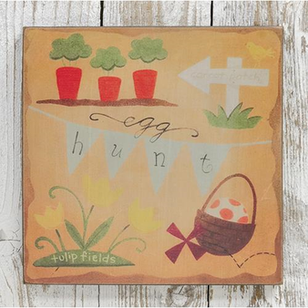 *Egg Hunt Box Sign G33631