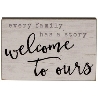 Every Family Has A Story Block 2.75" X 4.25" G04006