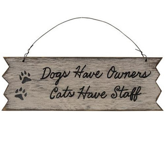 Rustic Pet Phrase Sign (Pack Of 5) G12690