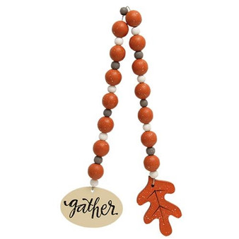 Beaded Gather Tag G35113