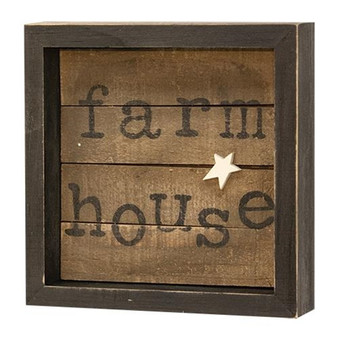 Farmhouse Slat Sign G35126