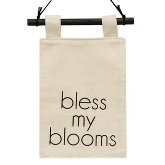 Bless My Blooms Mini Fabric Wall Hanging G90831