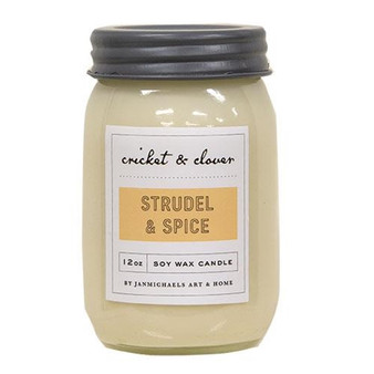 Strudel & Spice Jar Candle 12Oz GMASSAS By CWI Gifts