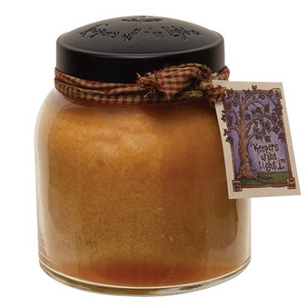 Vanilla Bourbon Papa Jar Candle 34Oz W11145 By CWI Gifts