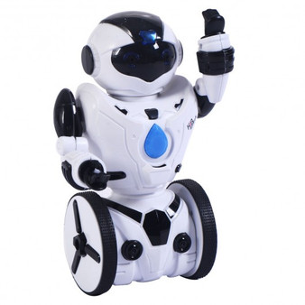 White & Black 2.4G Rc Smart Self Balancing Robot With Remote Control (Ty550757)