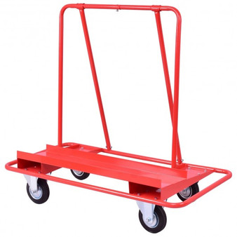 Red Handling Heavy Duty Sheetrock Sheet Panel Service Cart (Tl33080)