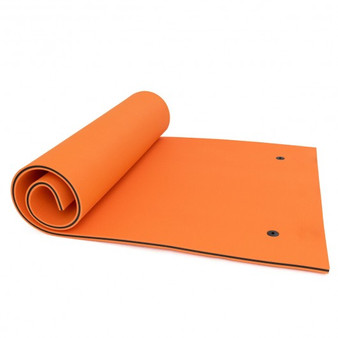 Orange 3 Layer Water Floating Pad For Recreation Relaxing (Op3838)