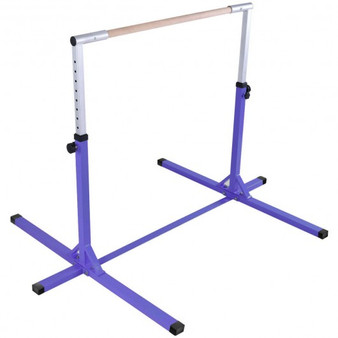 Purple Adjustable Gymnastics Horizontal Bar For Kids- (Sp37169Pu)