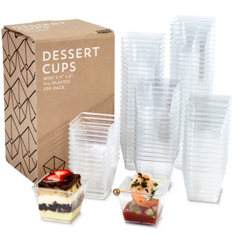 100-Pack Mini Dessert Cups, 3Oz. KDCT-102