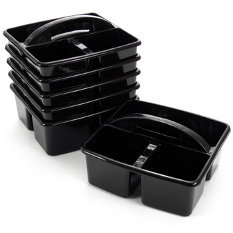 Black Table Condiment Caddy, 6-Pack KTBL-406