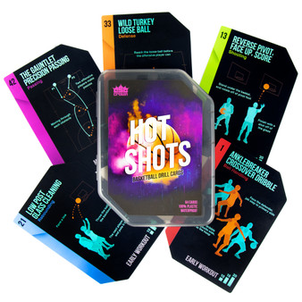 Hot Shots Basketball Drill Cards SCAR-002