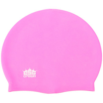 Silicone Swim Cap, Pink SSWI-004