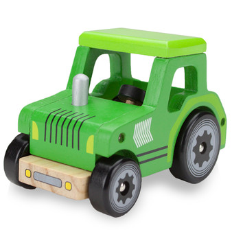 Wooden Wheels Tractor TVEH-008