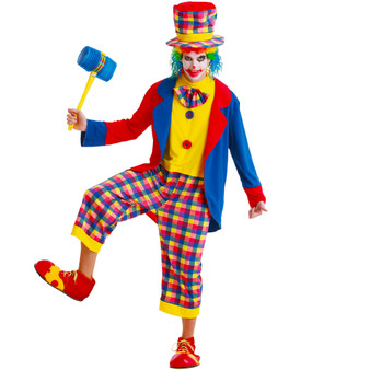 Creepy Clown Adult Costume, L MCOS-112L