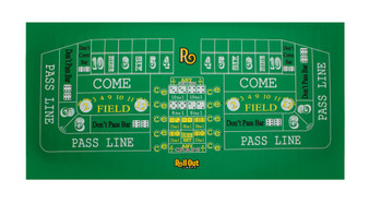 Rollout Gaming Craps Table Top GROL-003