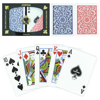 Copag 1546 Poker Red/Blue Jumbo GCOP-102