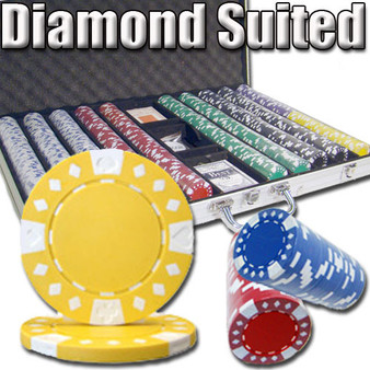 1,000 Ct - Pre-Packaged - Diamond Suited 12.5G - Aluminum CSDS-1000AL