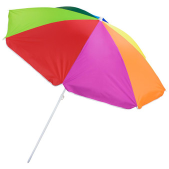 Rainbow Beach Umbrella, 6-Foot SBUM-001