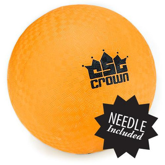 Orange Dodge Ball 8.5" With Needle SBAL-106