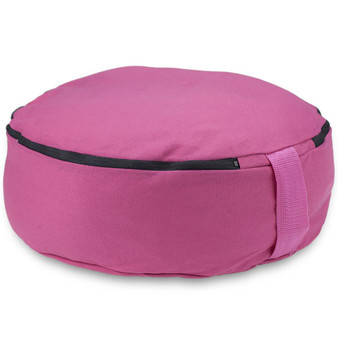 Pink 15" Round Zafu Meditation Cushion SYOG-502