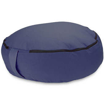 Blue 18" Round Zafu Meditation Cushion SYOG-553
