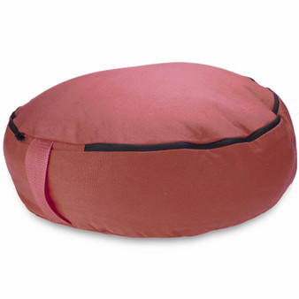Red 18" Round Zafu Meditation Cushion SYOG-554