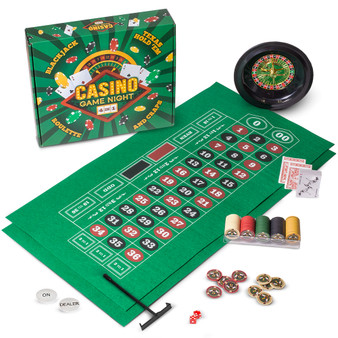 Casino Game Night / 4 Games In 1 GGAM-1201