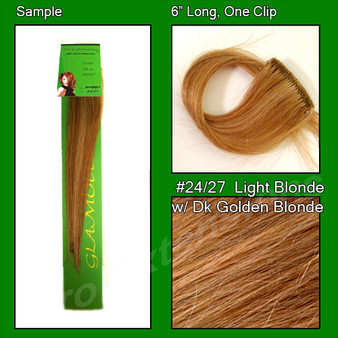 #24/27 Light Blonde W/ Golden Blonde Highlights Sample PRSM-2427