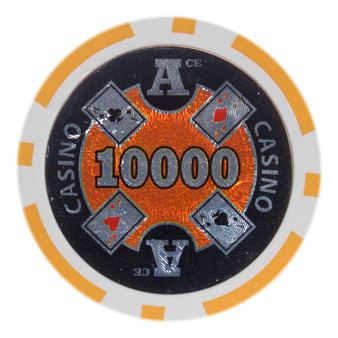 Roll Of 25 - Ace Casino 14 Gram - $10000 CPAC-$10000*25