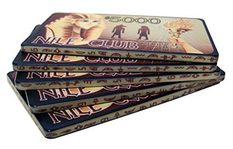 10 $5000 Nile Club 40 Gram Ceramic Poker Plaques CPNI-$5000*10