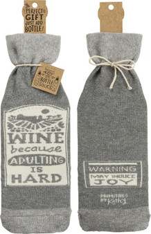 38689 Bottle Cover - Adulting - Set Of 6 (Pack Of 4)