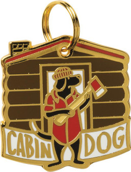 100358 Pet Charm - Cabin Dog - Set Of 4 (Pack Of 4)