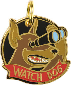 100350 Pet Charm - Watch Dog - Set Of 4 (Pack Of 4)