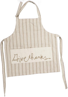 57732 Apron - Give Thanks - Set Of 4