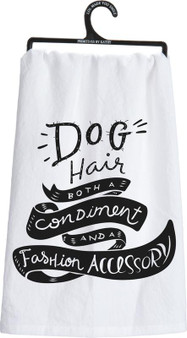 25265 Dish Towel - Dog Hair - Set Of 6 (Pack Of 2)