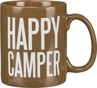 21678 Mug - Happy Camper (Pack Of 4)