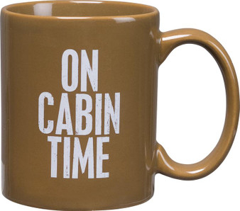 21677 Mug - Cabin Time (Pack Of 4)