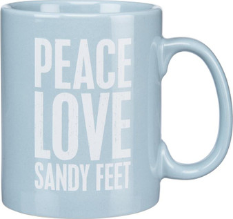 21642 Mug - Sandy Feet (Pack Of 4)