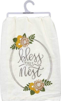 103690 Dish Towel - Bless This Nest - Set Of 6 (Pack Of 2)