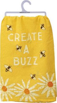 103538 Dish Towel - Create A Buzz - Set Of 6