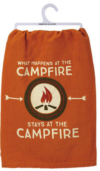 102313 Dish Towel - Campfire - Set Of 6 (Pack Of 2)