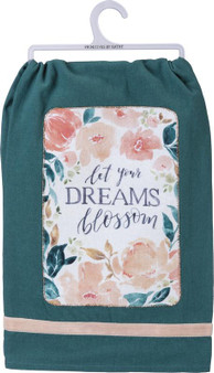 101834 Dish Towel - Dreams Blossom - Set Of 3 (Pack Of 2)